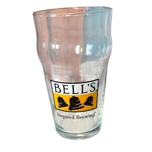 Clear Pint Glass: Bell’s Brewery